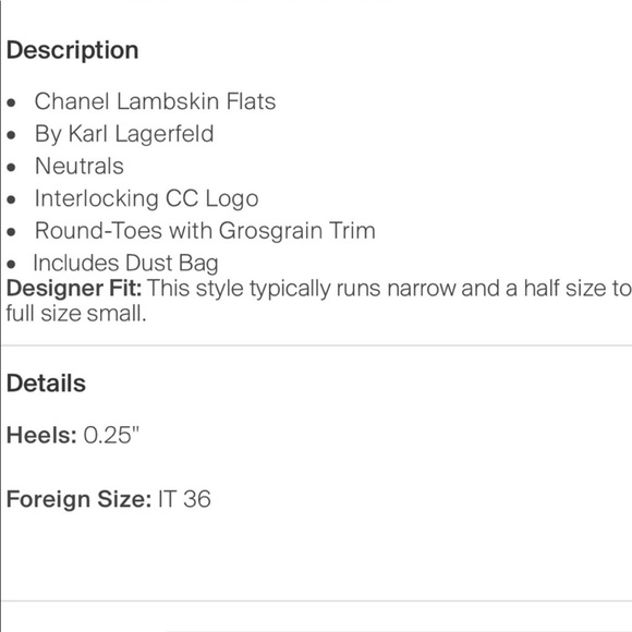 *Sold* Chanel Stretch Spirit CC Ballet Flats - Picture 6 of 6